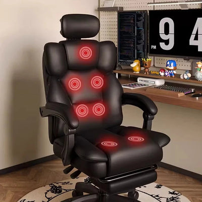 Back Support Chairs Ergonomic Foot Rest Gaming Chairs Adjustable Computer Wheels Relaxing Massage Silla De Oficina Furniture