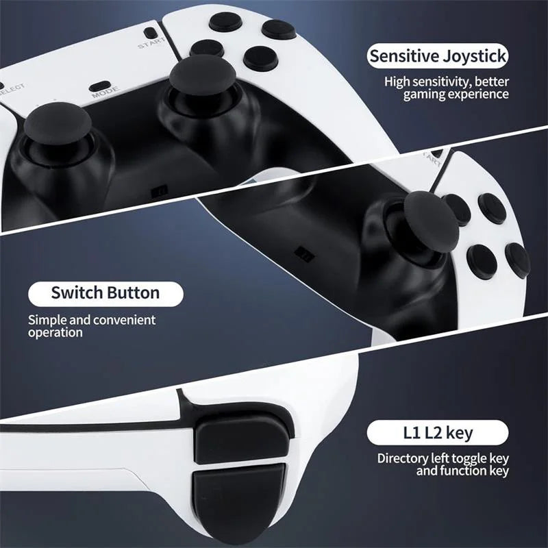 Xiaomi M15 Game Stick Wireless Gamepads Mini TV Handheld Game Console Video Game 64G 30000+ Game Output Two-player for PS1 Etc