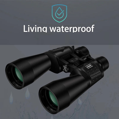 Borwolf Large Objective lens 15-450X60 Binoculars  FMC Optical  High Power Hunting Birdwatching Telescope Light night vision