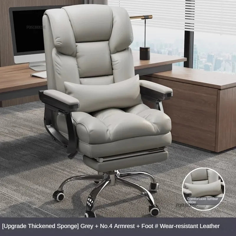 Comfortable Long-term Sitting Office Chairs Reclining Sofa Seat Office Boss Chair Home Dormitory Gaming Chair Office Furniture P