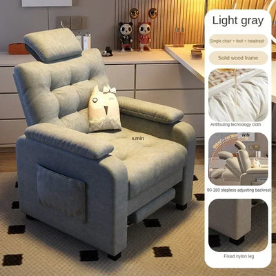 Lazy Computer Chair Home Office Back Sitting Comfortable Sofa Chair Furniture muebles Bedroom Internet Café Gaming Chair