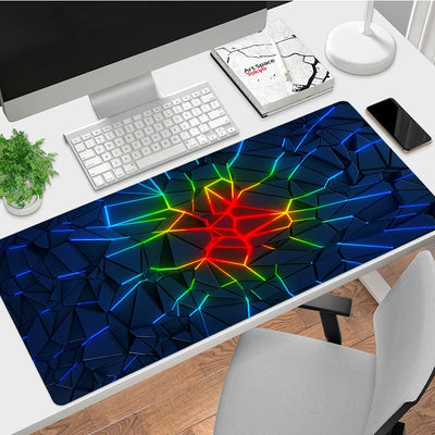 Computer Mouse Pad Gaming Accessories Large Mause Pad Sense of Science and Technology Printing Deskmat Keyboard Pad Mausepad