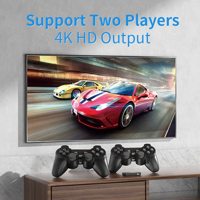 4K HD Video Game Console 2.4G Double Wireless Controller Game player M8 20000 Games 64GB Retro Games Boy Christmas Gifts