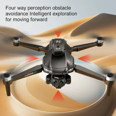 NEW M33 MAX Outdoor Drone Professional 6K HD ESC Sero Dual Camera 5G Wifi GPS Foldable Brushless Optical Flow RC Quadcopter Toys