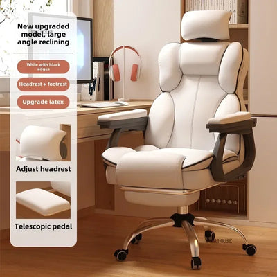 Comfortable Backrest Computer Chair Nordic Home Ergonomic Office Chairs Boss Sofa Chair Live Gaming Chair for Office Furniture