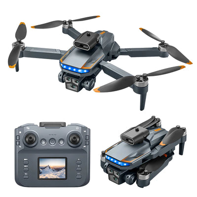 P18 New RC Drone Dual 8K camera drone obstacle avoidance quadcopter electronically controlled professional Drone Kid Gift Toys