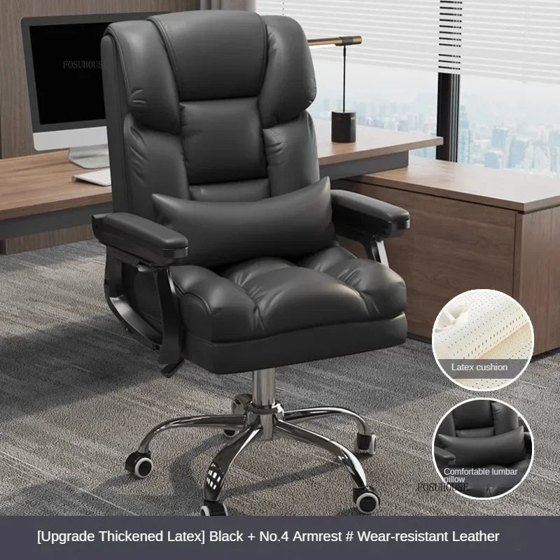 Comfortable Long-term Sitting Office Chairs Reclining Sofa Seat Office Boss Chair Home Dormitory Gaming Chair Office Furniture P