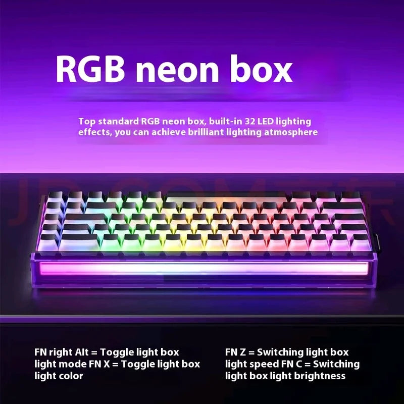 New Aula Hero 68he Magnetic Switch Gaming Keyboard E-Sports Game Mechanical Rgb Wired Keyboard Alternative Madlions Nano 68