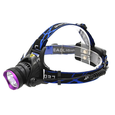 5000 Lumens LED Headlamp Waterproof Hunting Headlight Fishing Flashlight Head Lamp Light + 2x18650 battery+ Charger