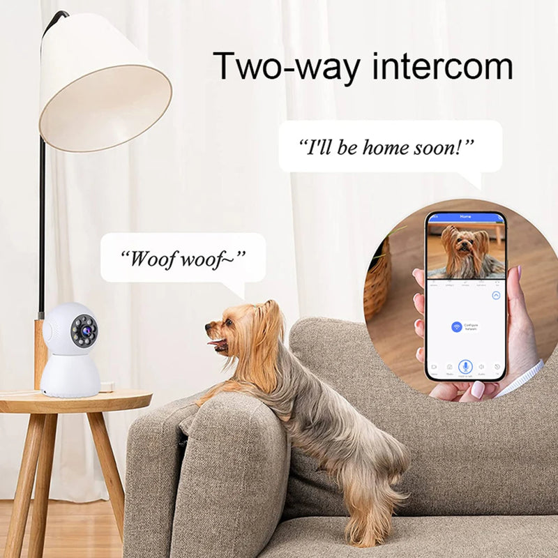 Security Camera Motion Detection WiFi Camera Baby Monitor Camera Surveillance Camera for Home Security Dog/Cat/Pet/Nanny/Baby