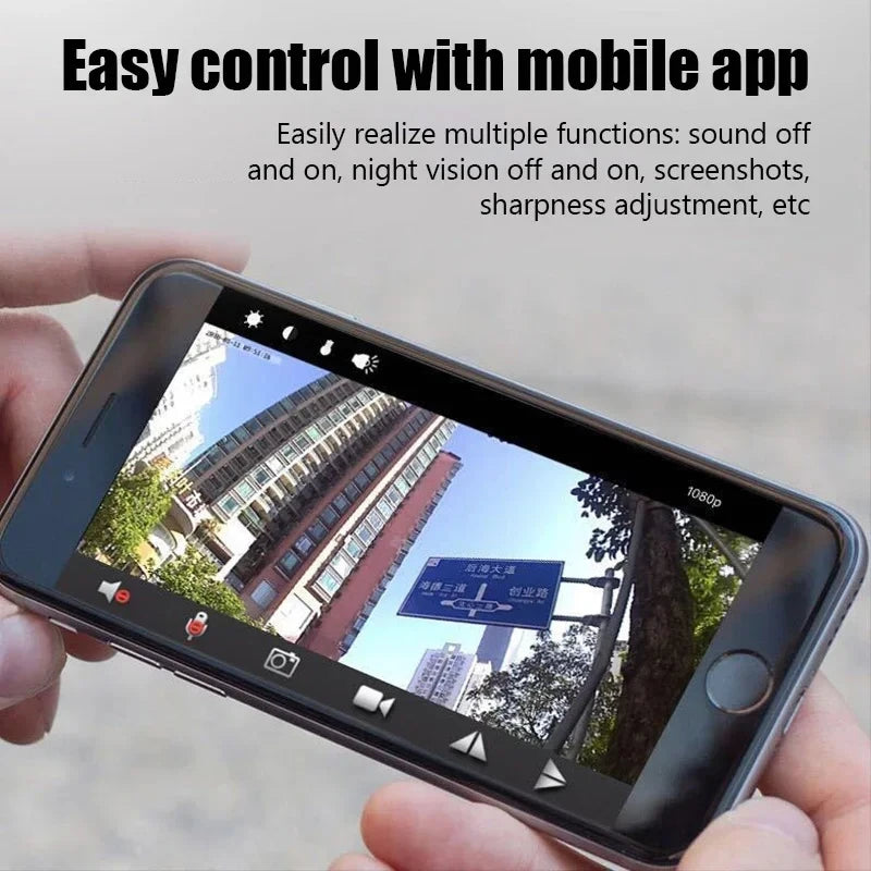 Mini Camera Wireless WiFi  Video Voice Recorder Mobile Phone Synchronization Security Monitoring Camera For For Infants And Pets