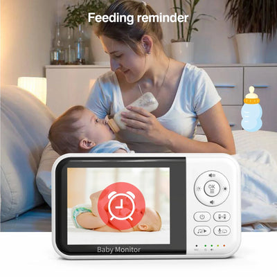 Babystar 3.2 Inch LCD Wireless Video Baby Monitor 2 Way Audio Talk Night Vision Surveillance Security Camera Babysitter