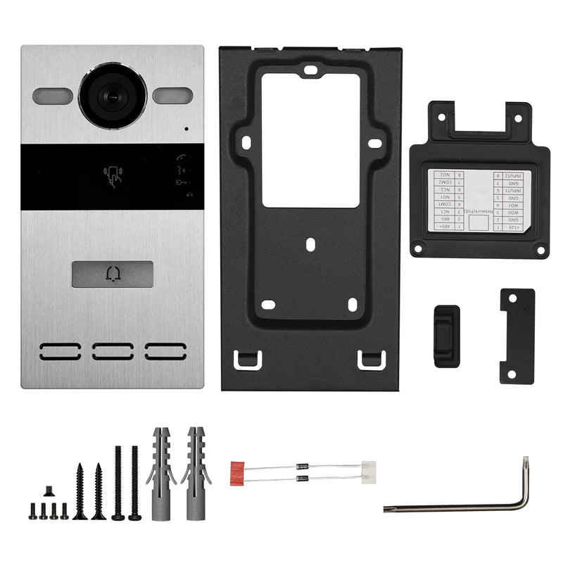 MOES Tuya Access Control System Door Station Intercom Unlock Door Electronic Gate Opener Work With 10.1Inch Center Control Panel