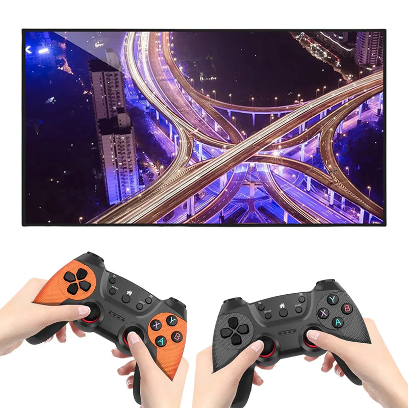 Retro Game Stick with 2.4G Wireless Controller Plug and Play Video Gaming Console 64G/128G/256G 35000+Games for TV Game Lovers