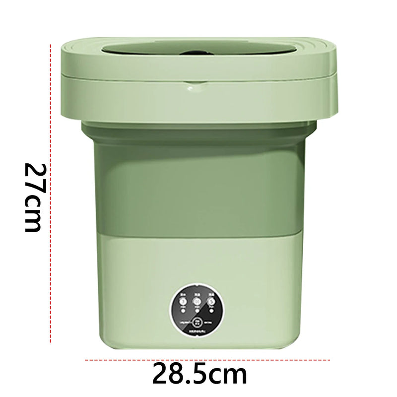 11L Large Folding Washing Machine Portable Washing Machine Automatic Modes Laundry Clothes Laundry Bucket Washing Machine