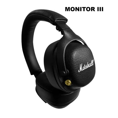 MONITOR III Wireless Bluetooth Headphones Classic Earphones Deep Bass Foldable Pop Rock Retro Music Microphone Headset