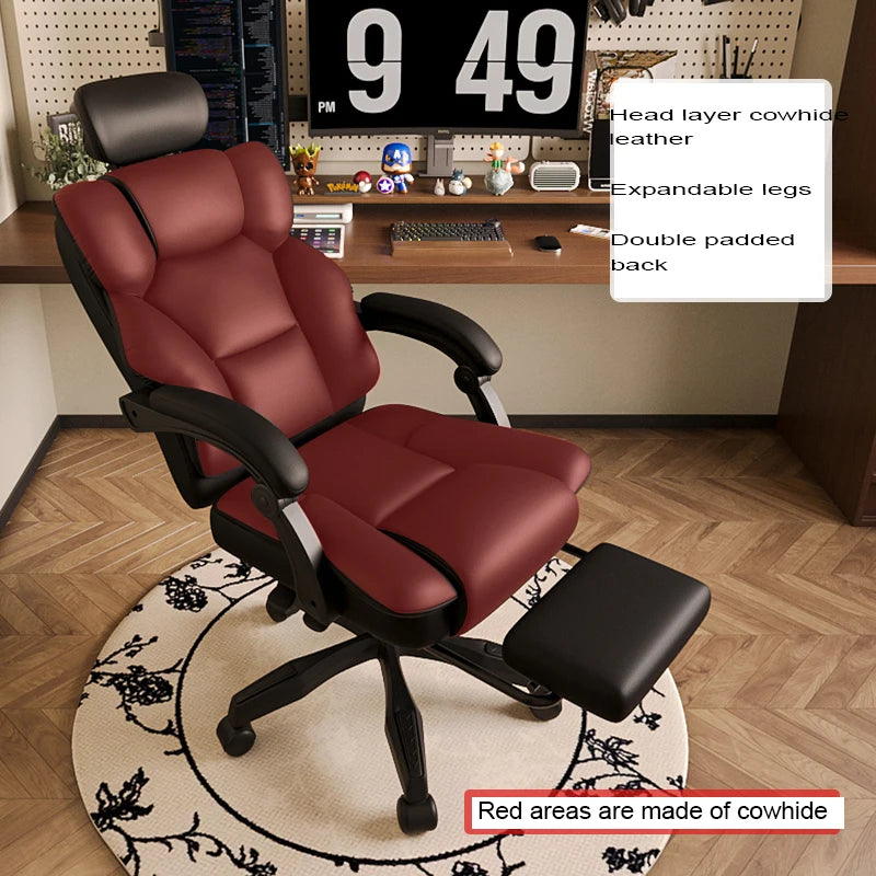 Back Support Chairs Ergonomic Foot Rest Gaming Chairs Adjustable Computer Wheels Relaxing Massage Silla De Oficina Furniture