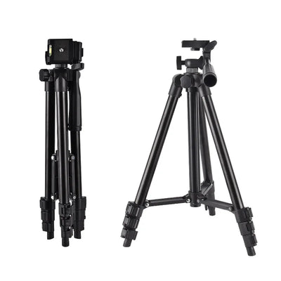 103cm/40.55inch Video Lightweight Phone Mount Tripod Stand 1/4”screw With Bluetooth Remote Tripods For Iphone/dslr Camera Tripe