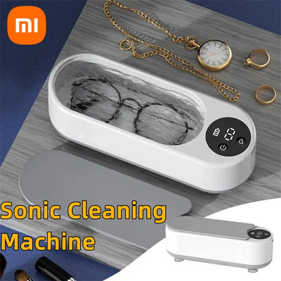 Xiaomi 450ml Clean Ultrasonic Cleaner Portable Household Cleaning Machine Jewelry Cleaner Machine Ring Glasse Makeup Brush New