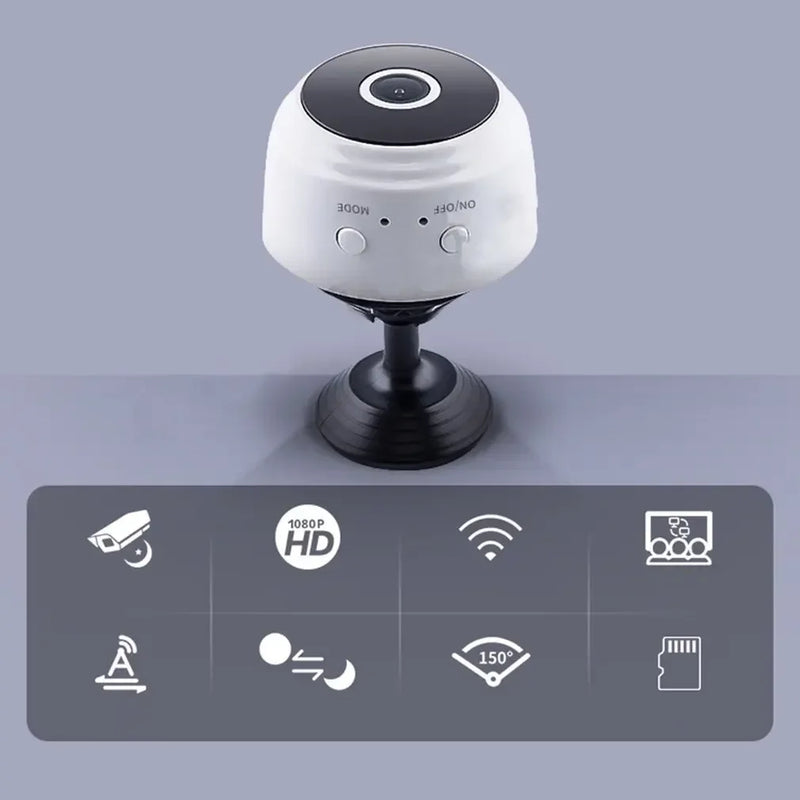 Micro Home Wireless Video CCTV Mini Security Surveillance with Wifi IP Camara Sensor Infrared CMOS 2MP Alarm Camera