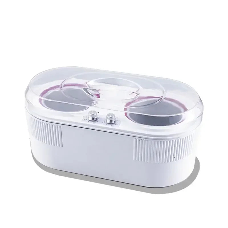 Double Wax Warmer Machine for Professional Salon Removal with Adjustable Temperature Depilatory Sugar Paste Wax Heater