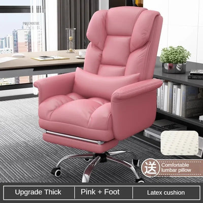 Comfortable Long-term Sitting Office Chairs Reclining Sofa Seat Office Boss Chair Home Dormitory Gaming Chair Office Furniture P