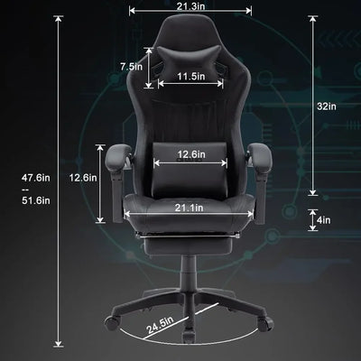 custom anji cheapest pink recliner speaker massage silla gamer racing computer game chair gaming chair with footrest