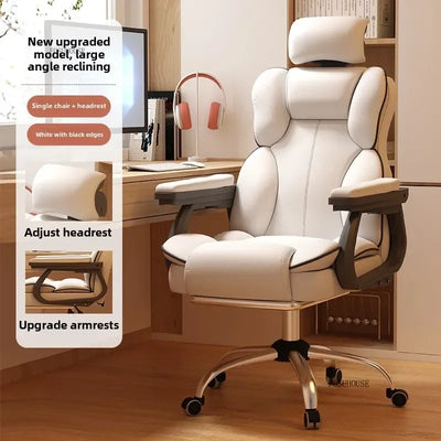 Comfortable Backrest Computer Chair Nordic Home Ergonomic Office Chairs Boss Sofa Chair Live Gaming Chair for Office Furniture