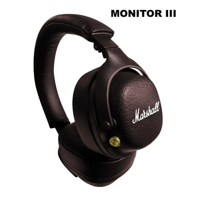 MONITOR III Wireless Bluetooth Headphones Classic Earphones Deep Bass Foldable Pop Rock Retro Music Microphone Headset