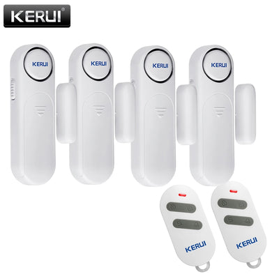 KERUI D121 Wireless Door Window Magnetic Sensor Alarm 120dB Anti-theft 300ft Remote Control Detectors Home Security Alarm System